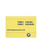 1977 BMW 3 SERIE INSTRUCTIEBOEKJE DUITS, Autos : Divers, Modes d'emploi & Notices d'utilisation, Ophalen of Verzenden