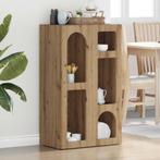 vidaXL Dressoir Artisan Eiken 59 x 35 x 100,5 cm Bewerkt, Verzenden, Nieuw