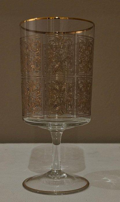 antica cristalleria muranese - Drinkservies (6) - fijne en, Antiquités & Art, Antiquités | Meubles | Tables