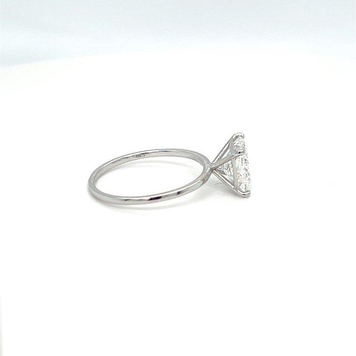 Zonder Minimumprijs - Ring - 14 karaat Witgoud - 1.06ct. tw., Handtassen en Accessoires, Ringen