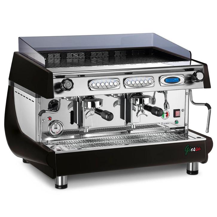 Espressomachine | GIESSE | Zwart | Automatisch | 2 Groepen, Zakelijke goederen, Horeca | Keukenapparatuur, Nieuw in verpakking