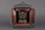 Daikokuten Sculpture with Buddhist Altar Cabinet – God of