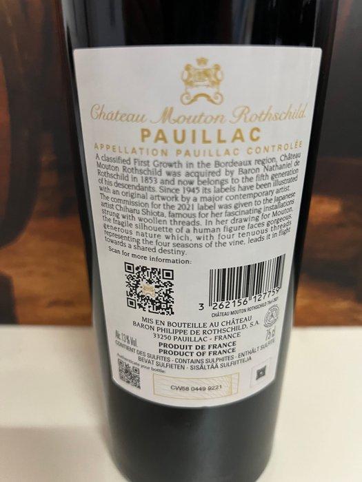 2021 Chateau Mouton Rothschild - Pauillac Grand Cru Classé -, Verzamelen, Wijnen