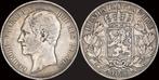 Belgium Leopold I 5 frank 1858 zilver, Verzenden
