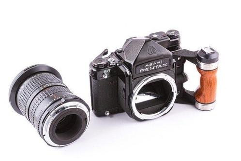 wet Gemiddeld Varken ② Pentax 6x7 MLU with 67 zoom 55-100mm f4.5 — Fotocamera's Analoog —  2dehands