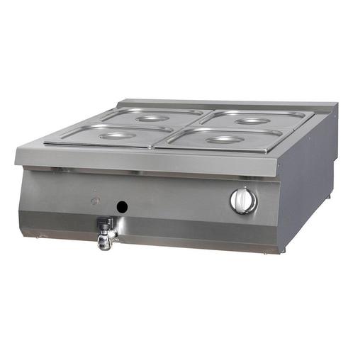 Premium Bain Marie - Dubbel - 90 cm Diep - Gas - Refurbished, Zakelijke goederen, Horeca | Keukenapparatuur, Nieuw in verpakking