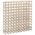 Wijnrek massief hout | OP = OP | Slimme Koop, Verzenden, Nieuw, 25 flessen of meer, 75 cm of meer