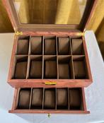 Boite a montres - 2 Niveaux - Sieradendoos - Hout, Nieuw