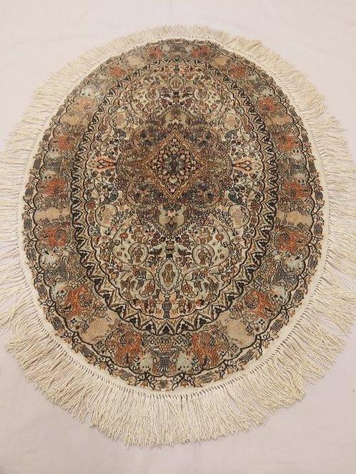 Tapijt - 92 cm - 63 cm - Hierke zijden Chinese tapijt, Huis en Inrichting, Stoffering | Tapijten en Vloerkleden