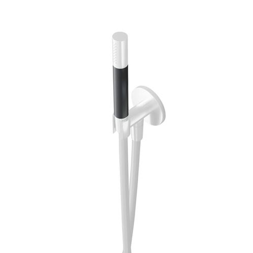 OUTLET Staafhanddouche Hotbath Cobber Met Doucheslang En, Doe-het-zelf en Bouw, Sanitair, Overige typen, Nieuw, Chroom, Ophalen of Verzenden