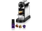 Magimix -  Nespresso Citiz Chroom, Elektronische apparatuur, Verzenden, Nieuw, Koffiepads en cups, Afneembaar waterreservoir