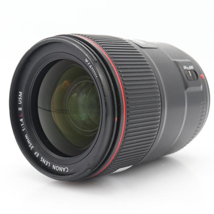 Canon EF 35mm F/1.4 L II USM | Tweedehands, Audio, Tv en Foto, Foto | Lenzen en Objectieven, Zo goed als nieuw, Verzenden