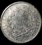 Frankrijk. 5 Francs 1873-A Hercule (Zonder minimumprijs), Postzegels en Munten