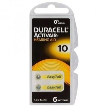 Duracell ActivAir 10MF Hg 0% 1.45V 100mAh hoortoestel bat...