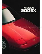1991 NISSAN 200SX BROCHURE NEDERLANDS