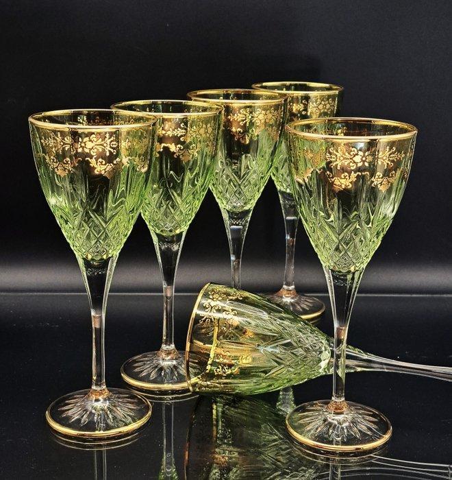 Artemisia - Drinkset (6) - I Merletti - Kristal, Antiek en Kunst, Antiek | Meubels | Tafels