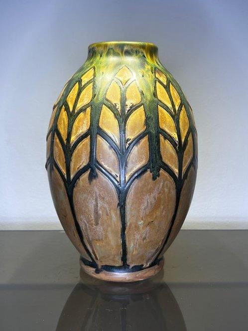 Keramis Boch, Boch Frères, Keramis Charles Catteau - Vase -, Antiek en Kunst, Antiek | Glaswerk en Kristal