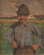 Clothilde Tschuppik (1865-1926) - Portrait of a young, Antiek en Kunst, Kunst | Schilderijen | Klassiek