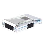 Aluminium Carbon Fiber Wallet - Portemonnee Portefeuille, Verzenden, Nieuw