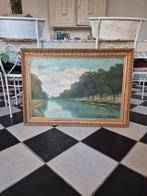 Merle (XIX) - Etang de Thau, Antiek en Kunst, Kunst | Schilderijen | Klassiek