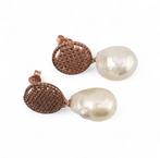 Parel - Argentum 925 - Oorbellen - Edison parels