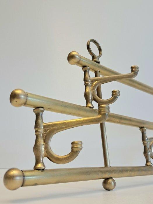 Kapstok - Messing - Vintage garderobe, Antiek en Kunst, Curiosa en Brocante