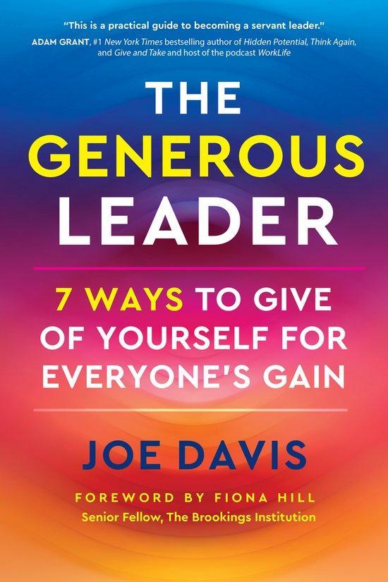 The Generous Leader 9781523006618 Joe Davis, Boeken, Taal | Engels, Zo goed als nieuw, Verzenden