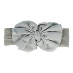 Haarband Sierband - Strikje 10cm - Baby - Grijs, Nieuw