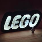 LEGO Custom Item - Lighted LEGO-Style Logo Desktop Sign, Nieuw