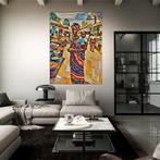 Jacob Hitt - does African Street Scene w/COA XXL