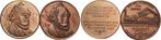 Lot = 2 Stueck medaille 1 1987 medaille von Helmut Koenig, Timbres & Monnaies, Pièces & Médailles, Verzenden