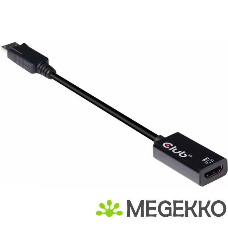 CLUB3D DisplayPort 1.4 to HDMI 2.0b HDR Active Adapter, Computers en Software, Overige Computers en Software, Nieuw, Verzenden