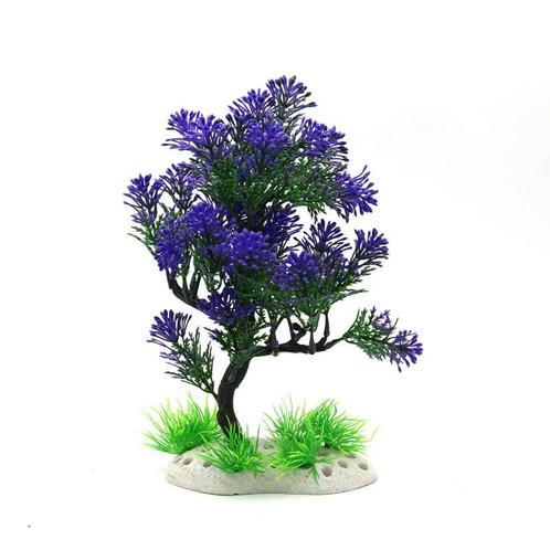 Bonsaiboom blauw 25cm / As-247 (Aquarium decoratie), Dieren en Toebehoren, Vissen | Aquaria en Toebehoren, Nieuw, Verzenden