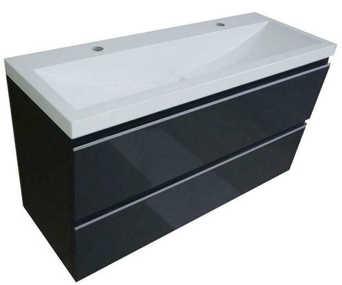 onderkast 100cmx36cm zo.wastafel gl.grijs, Huis en Inrichting, Badkamer | Badkamermeubels, Ophalen of Verzenden