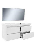 Vision meubelset (incl. spiegel) 120 cm wit, Huis en Inrichting, Ophalen of Verzenden, Nieuw