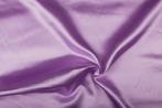 Voeringstof lila - Polyester stof 15m op rol, Nieuw, Verzenden