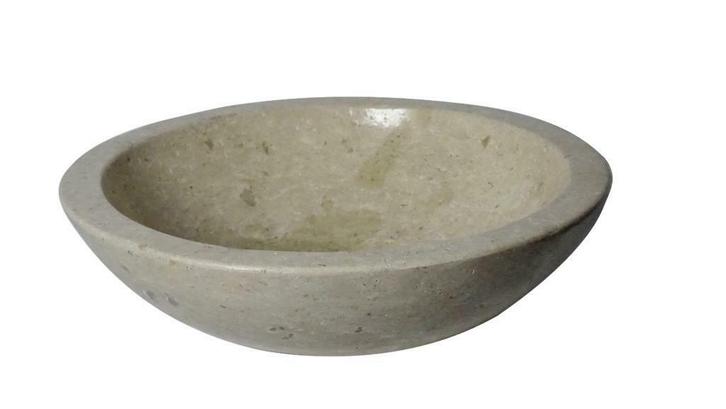 Sanifun Waskom Senalda kalksteen beige, Doe-het-zelf en Bouw, Sanitair, Wastafel