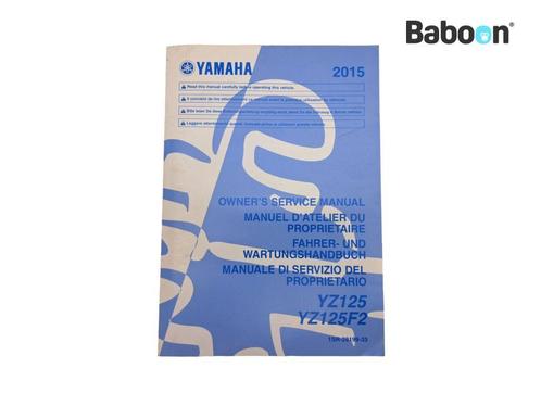 Instructie Boek Yamaha YZ 125 2006-2018 (YZ125 1C3) English,, Motoren, Onderdelen | Yamaha, Gebruikt, Verzenden