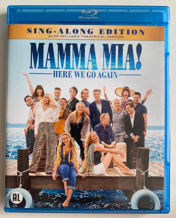 MAMMA MIA! HERE WE GO AGAIN (BLURAY), Cd's en Dvd's, Blu-ray, Gebruikt