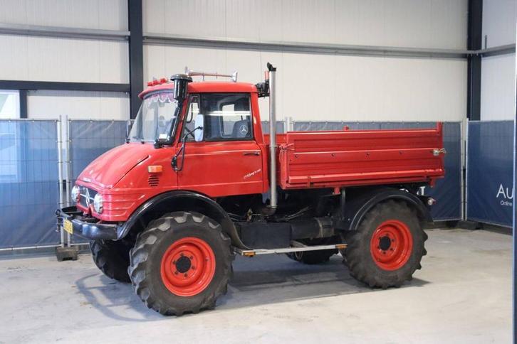 Veiling: Vrachtwagen Mercedes-Benz Unimog 406 Diesel 84pk, Auto's, Vrachtwagens, Ophalen