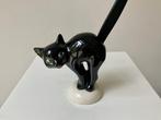 Goebel - Brezel Katze - sculptuur, Schwarzer Kater - 27 cm -