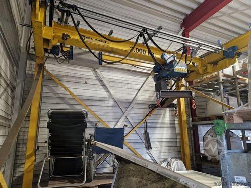 Demag hangkraan ± 3.000mm x 2.000kg 001619U, Doe-het-zelf en Bouw, Gereedschap | Overige machines, Gebruikt, Ophalen
