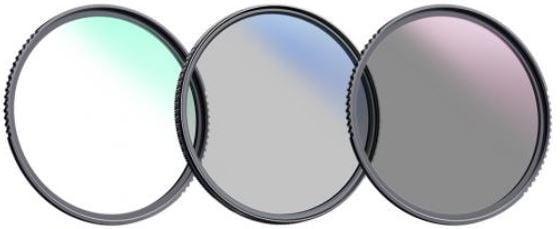 49mm MCUV + CPL + ND4 Lens Filter Set nr. 0590, Audio, Tv en Foto, Foto | Filters, Zo goed als nieuw, Overige merken, Ophalen of Verzenden