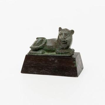 Grec antique mycénien Bronze Figurine de lion. VIe-Ve siècle, Collections