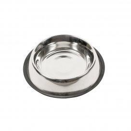 INOX EETBAK RUBBER RAND 950ML, Dieren en Toebehoren, Overige Dieren-accessoires, Nieuw