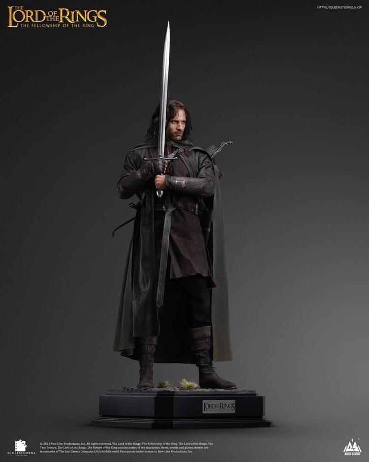Lord of the Rings Statue 1/3 Aragorn 85 cm, Verzamelen, Lord of the Rings, Ophalen of Verzenden