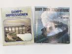Set van 2 spoorwegenboeken Dampfimpressionen Polen, DDR,..., Hobby en Vrije tijd, Ophalen of Verzenden, Gebruikt