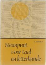 Steunpunt voor taal- en letterkunde 9789003222909, Boeken, Gelezen, C Gerritsma, Verzenden