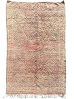 Handmade Vintage Berber Rug Morocco – Subtle Pastel Tones –, Nieuw