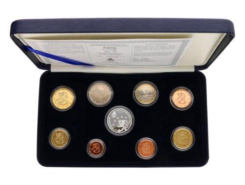 Finlande. Proof Set 2002 (Sans Prix de Réserve), Postzegels en Munten, Munten | Europa | Euromunten
